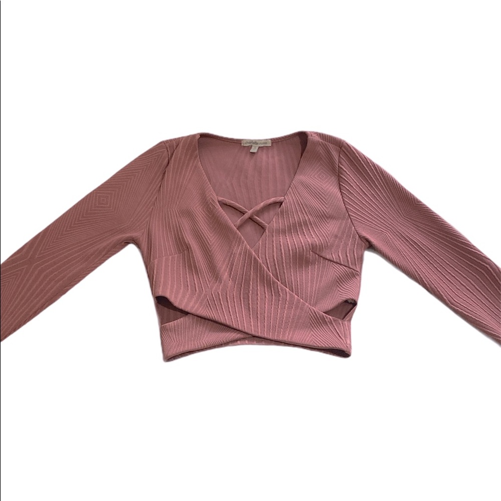 Beautiful Womens Crop Top Long Sleeve